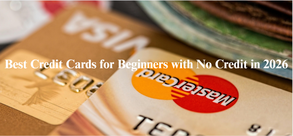Best Credit Cards for Beginners with No Credit