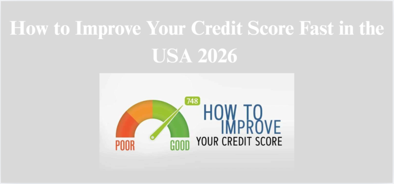 How to Improve Your Credit Score Fast